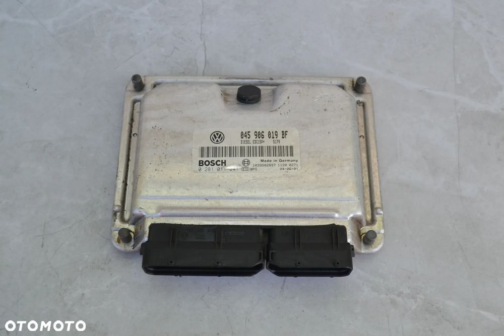 VW AUDI SEAT SKODA 1,4 TDI KOMPUTER STEROWNIK SILNIKA 045906019BF 0281011241 - 1
