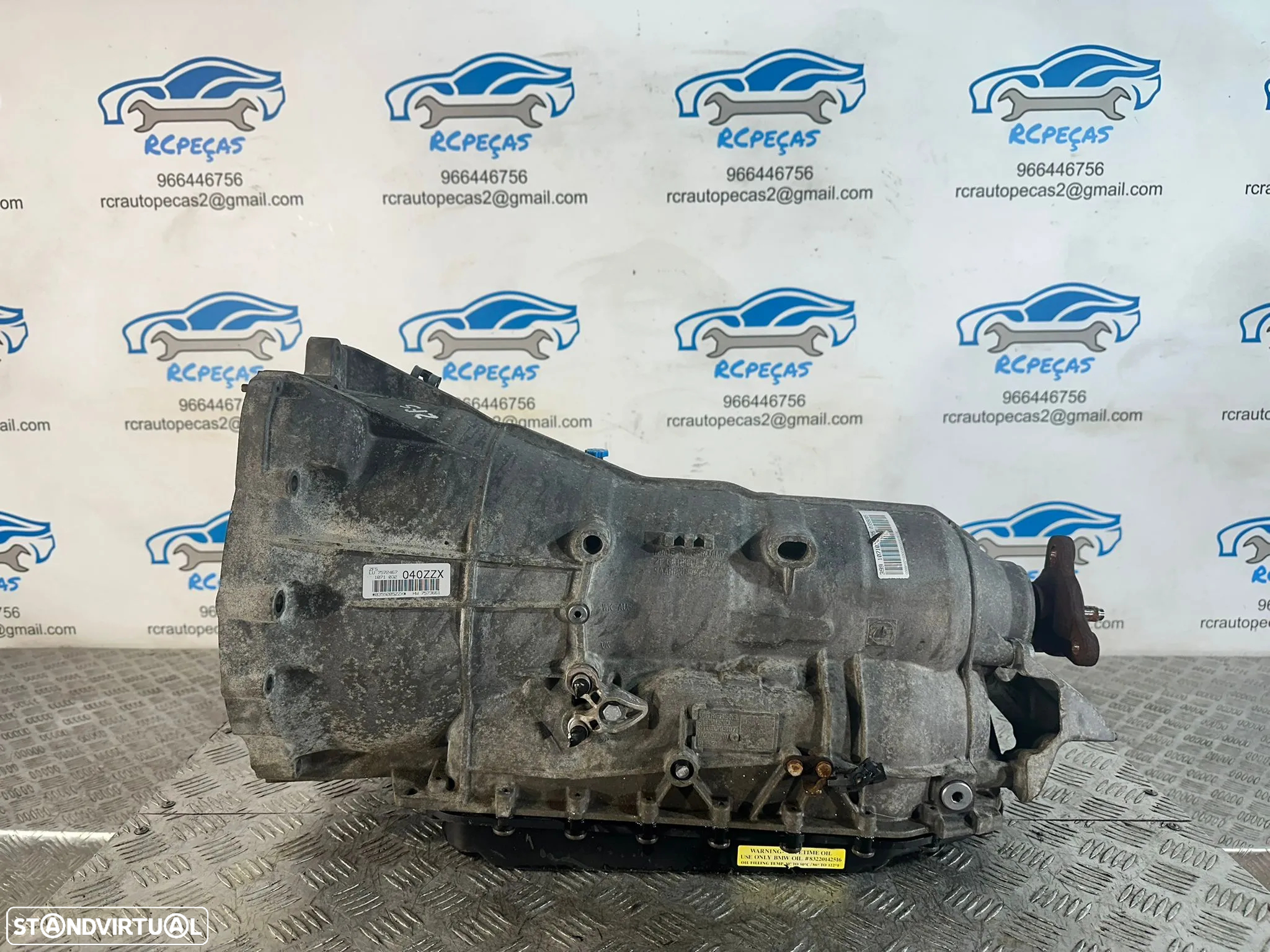 Caixa Velocidades Automática ZF 6HP21 6HP19 ZZX BMW 325D 330D M57D30 7572467 - 3