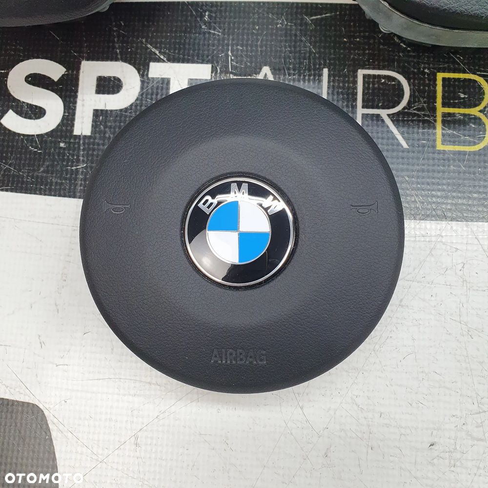 BMW F10 F11 DESKA ROZDZIELCZA GUMA HEAD UP KONSOLA KOKPIT PULPIT PODUSZKI AIRBAG AIR BAG NAPINACZE KIT SET - 8