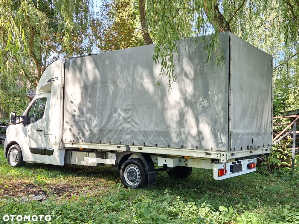 Renault MASTER 2.3 TWIN-CAB (łóżko z tyłu)/PLANDEKA-8 EP+SALON POLSKA/PIERWSZY WŁAŚCICIEL+GOTOWY DO PRACY+okazja ORGINAŁ - 12