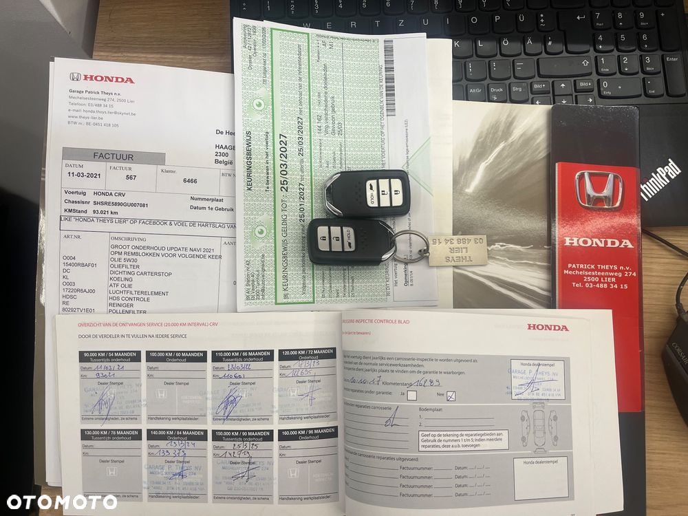 Honda CR-V 2.0i-VTEC 4WD Automatik Executive - 37