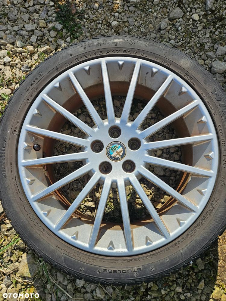 Felga Aluminiowa Alfa Romeo 7Jx17 Cali ET40.5 60689246 Koło Zapasowe - 1