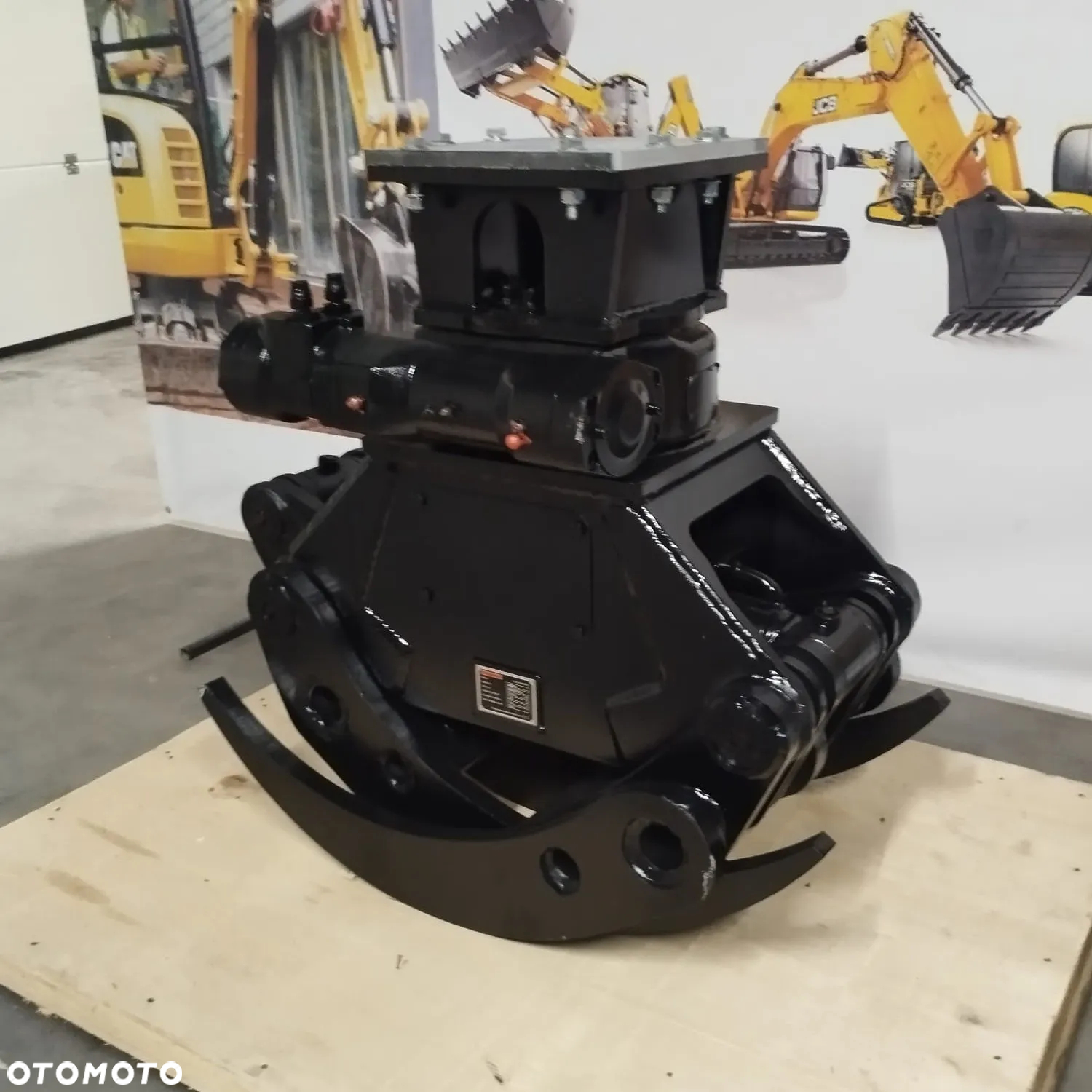 Chwytak do drewna maszyny od 3-4 JCB CAT VOLVO CASE YANMAR BOBCAT YANMAR - 5