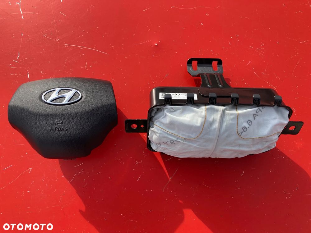 HYUNDAI KONA DESKA KONSOLA KOKPIT PULPIT PÓŁKA PARAPET PODUSZKI POWIETRZNE KIEROWCY PASAŻERA KURTYNA KURTYNY W FOTEL SRS FOTELA AIR BAG AIRBAG PASY PAS na wymianę od reki na MAGAZYNIE Raz2 !!! - 20