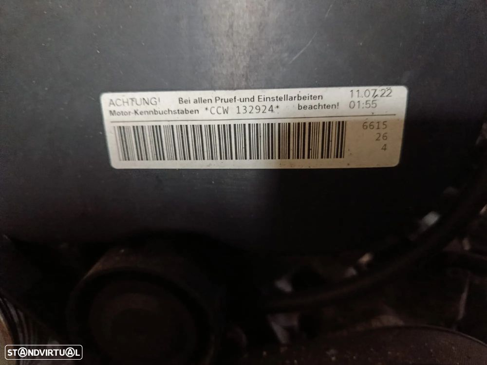 Motor Audi A5 3.0 TDi REF: CCW - 2