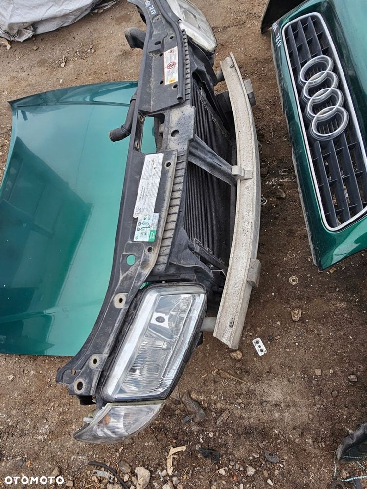 PAS PRZEDNI ZDERZAK BŁOTNIK LAMPA MASKA AUDI A3 8L EU ZIELONY 3D - 5
