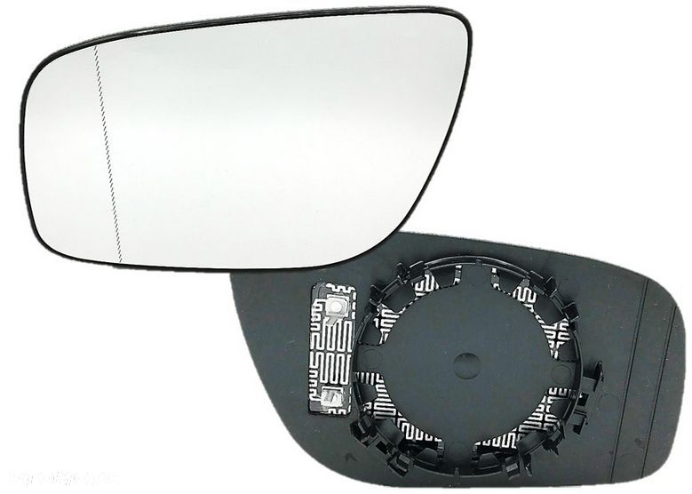 Mercedes W211 2006-2009 wkład lusterka szkło PRAWY - 2