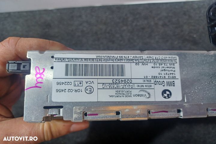 Radio cd 9141682 01 BMW Seria 3 E90 [2004 - 2010] Sedan 318d MT (143 - 4