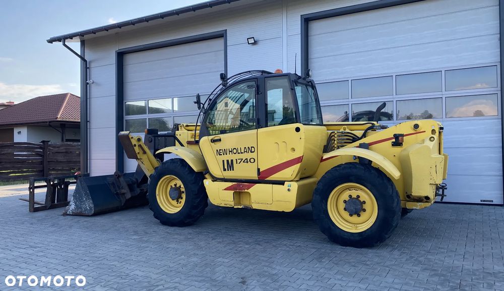 New Holland LM1740 Ładowarka teleskopowa 17m 4T Hydraul poziomowanie SWAY - 13