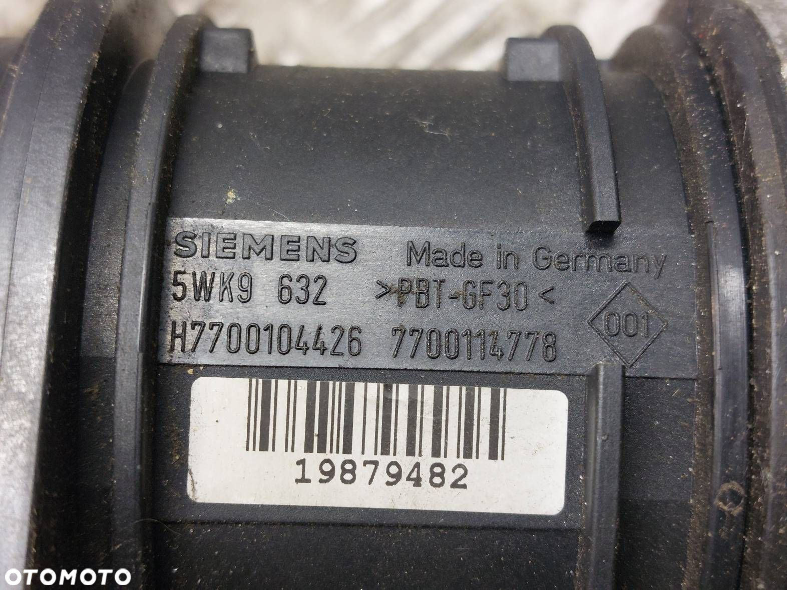OBUDOWA FILTRA PRZEPŁYWOMIERZ DOLOT VOLVO S40 V40 I 1.9 DI 30620760 - 6