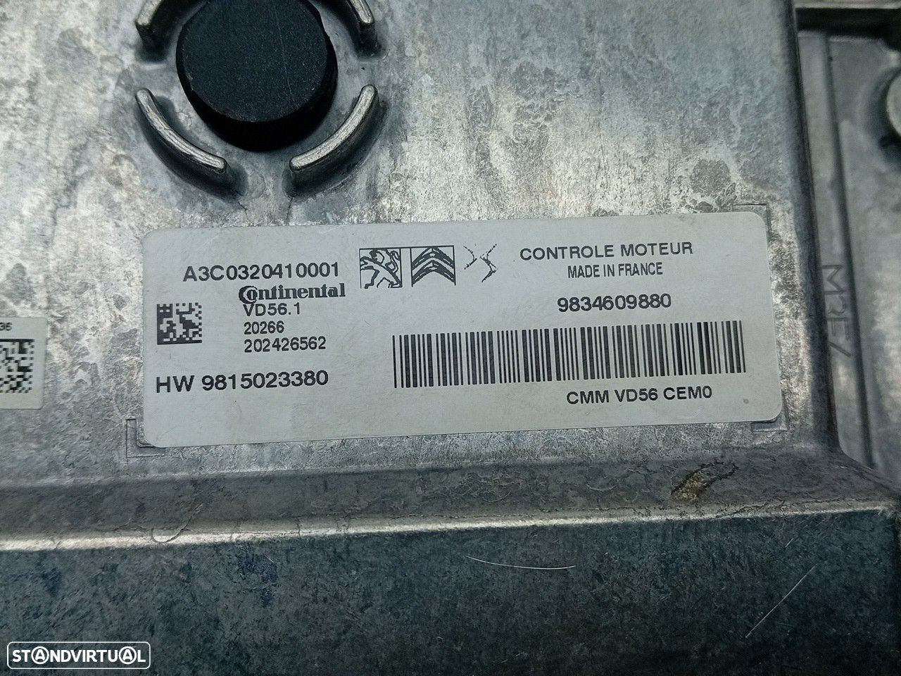 Centralina motor / ECU PEUGEOT 3008 II (M_) - 4