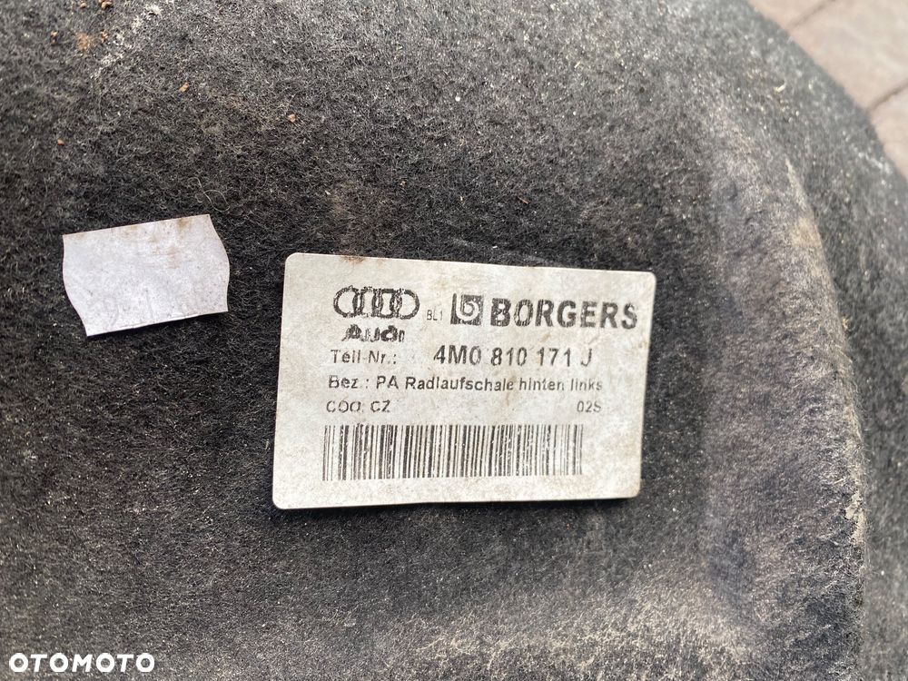 NADKOLE TYŁ LEWE AUDI Q7 4M ORG. KMP - 2