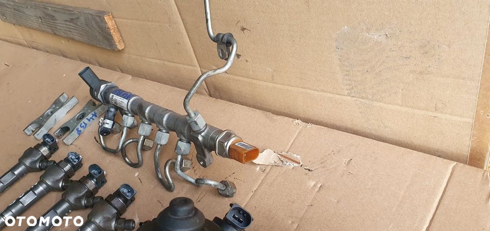 Wtryskiwacze układ wtryskowy pompa wtryski Audi A4 B8 Lift 2.0 TDI 03L130277J 03L130755AC 03L130089Q - 4