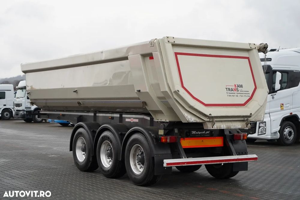 Alta BASCĂ HEUSER / 26 m3 / ALUMINIU / 4.500 KG / JANTE DIN ALIAJ / 2017 - 6