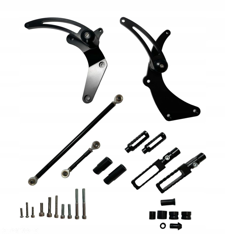 System przednich podnóżków Forward Control Harley Davidson Softail / Dyna - 6