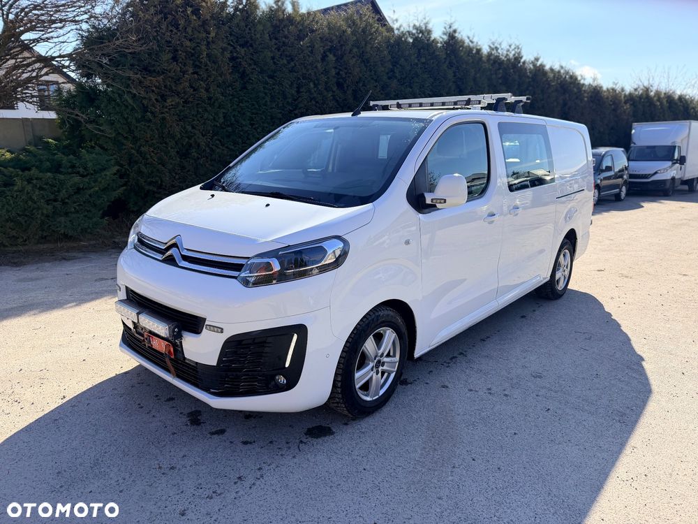 Citroën Jumpy /2.0,180hk/S&S/L3/Automat/ F1/SPROWADZONY /Pilot/Mobilny Mechanik/1 WŁ/FV23%/3-OS /6-DRZWI/SERWISOWANY/VW/FORD/OPEL/CITROEN - 1