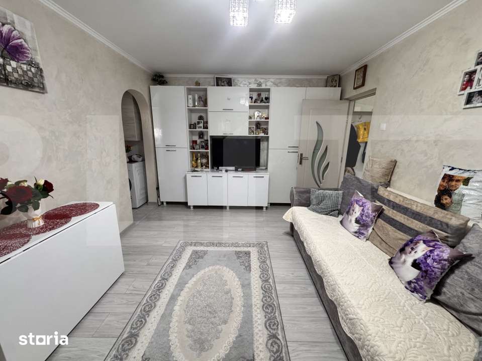 Apartament 2 camere semidecomandat, renovat complet, Şcoala 7 — fotografia 1