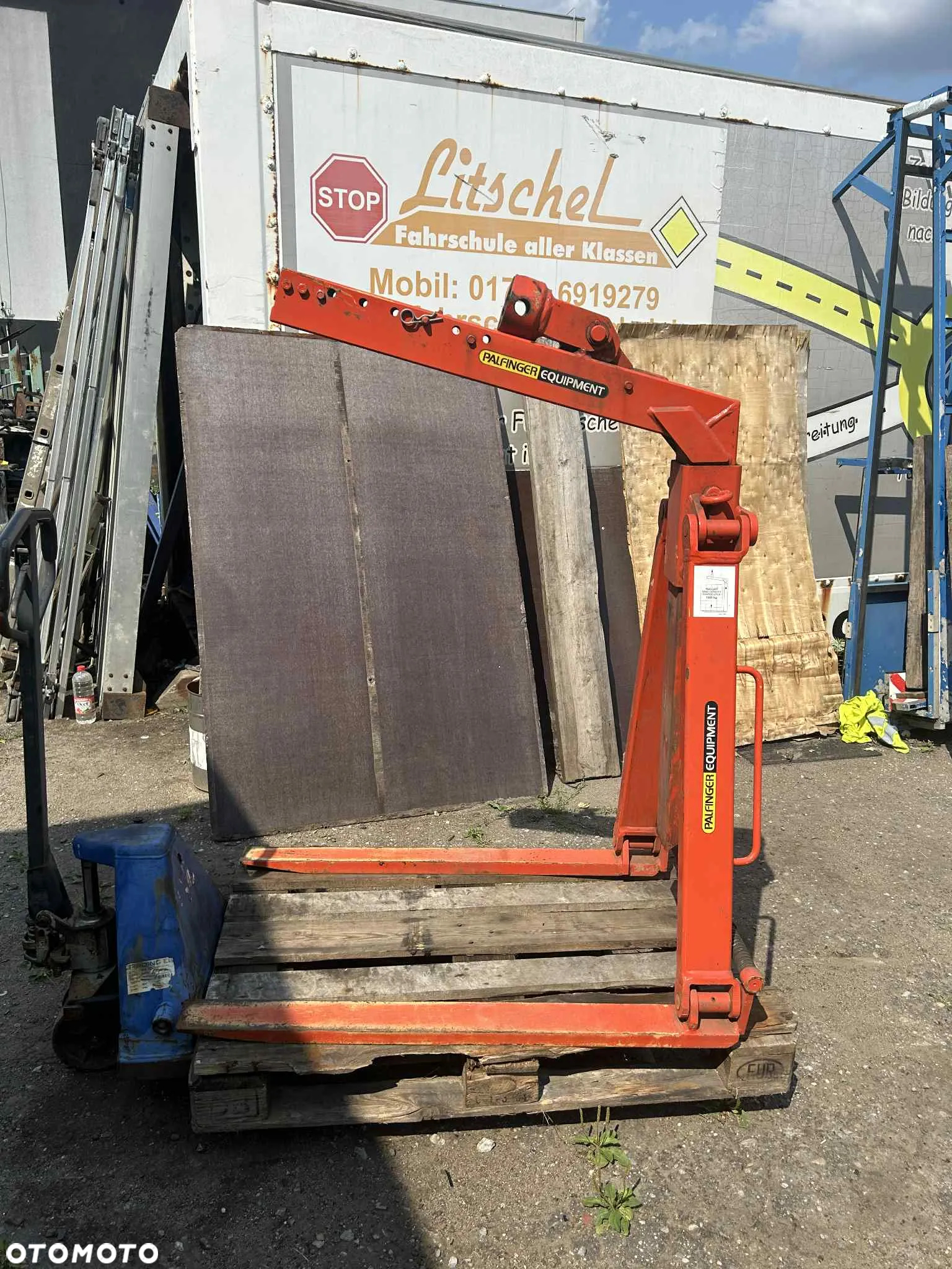 Widły do palet dzwig HDS Palfinger 1500 kg - 2