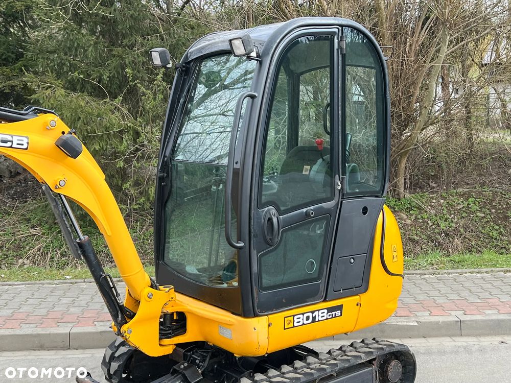 JCB MINIKOPARKA JCB 8018 3 Łyżki Stan IDEALNY - 4