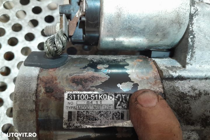 Electromotor 31100-51K00/M000T36971ZE Opel Agila 2 [2008 - 2015] Hatc - 4