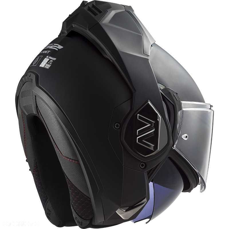 Nowy Kask LS2 FF906 ADVANT SOLID MATT XL Szczękowy ADV Black MAT ECE06 - 2