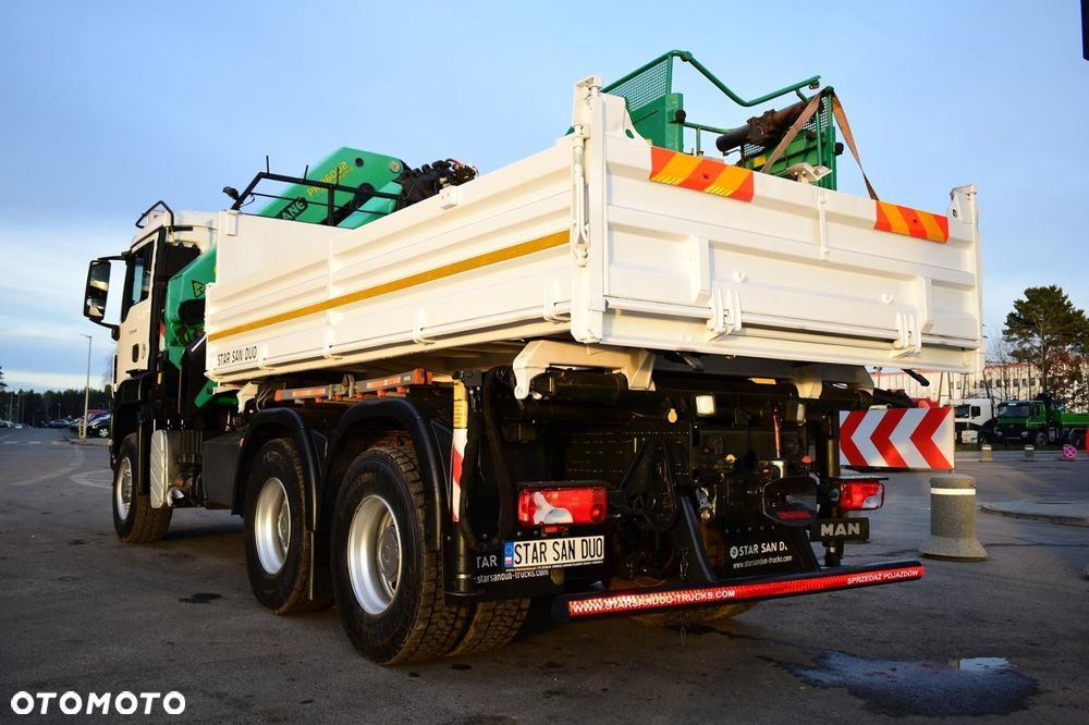 MAN TGS 26.440 6x6 PALFINGER PK 36002 HDS Żuraw Kosz Wywrotka - 4