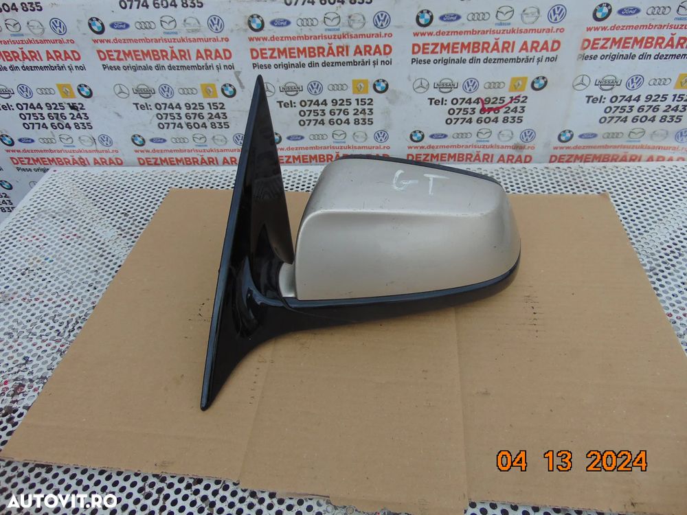 Oglinda BMW F07 Gt oglinzi electrice stanga dreapta electrice dezmembr - 6