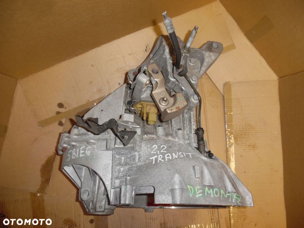 TRANSIT MK7 2.2 06- SKRZYNIA BIEGÓW Z DEMONTAŻU 5 biegów PRZEBIEG 55 tyś km - 2