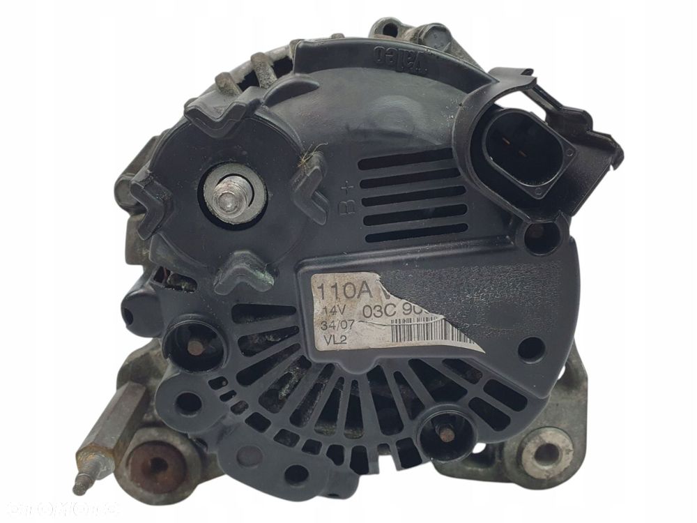 ALTERNATOR VW Golf V Plus Audi A3 II 8P 1.6 FSI Valeo 03C903023 110A - 5
