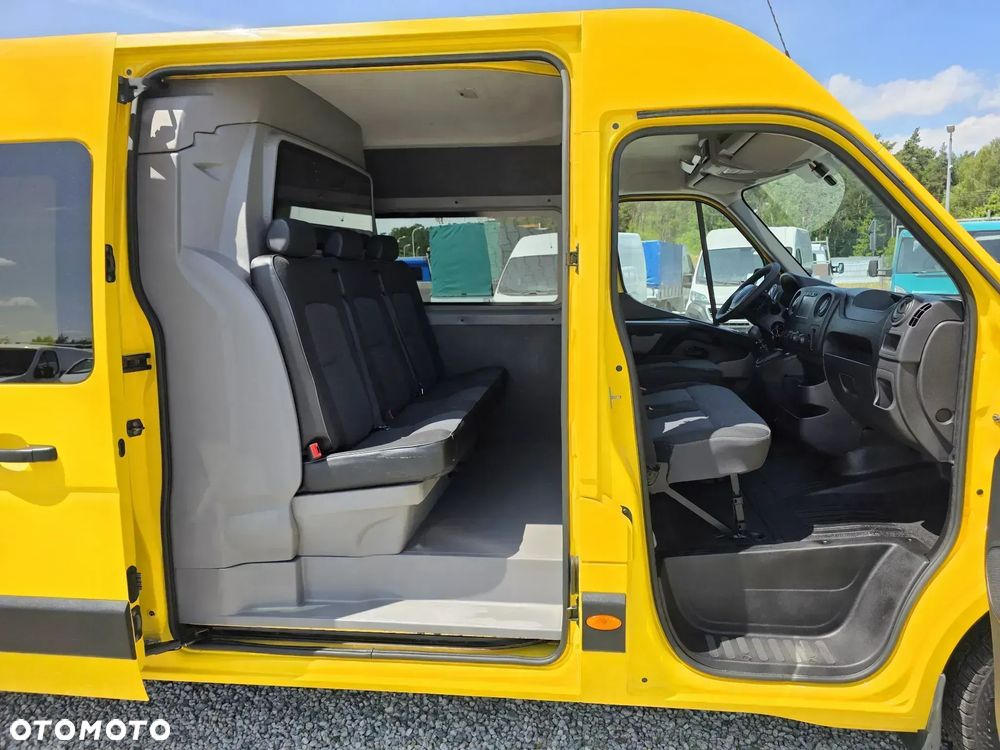 Renault MASTER 2,3 DCI 145 KONNA DOKA BRYGADÓWKA 6 OSOBOWA MAX BLASZAK L3H2 KLIMA 2 X WEBASTO KAMERA NAVIGACJA 179T/KM PRZEBIEGU GWARANCJA - 22