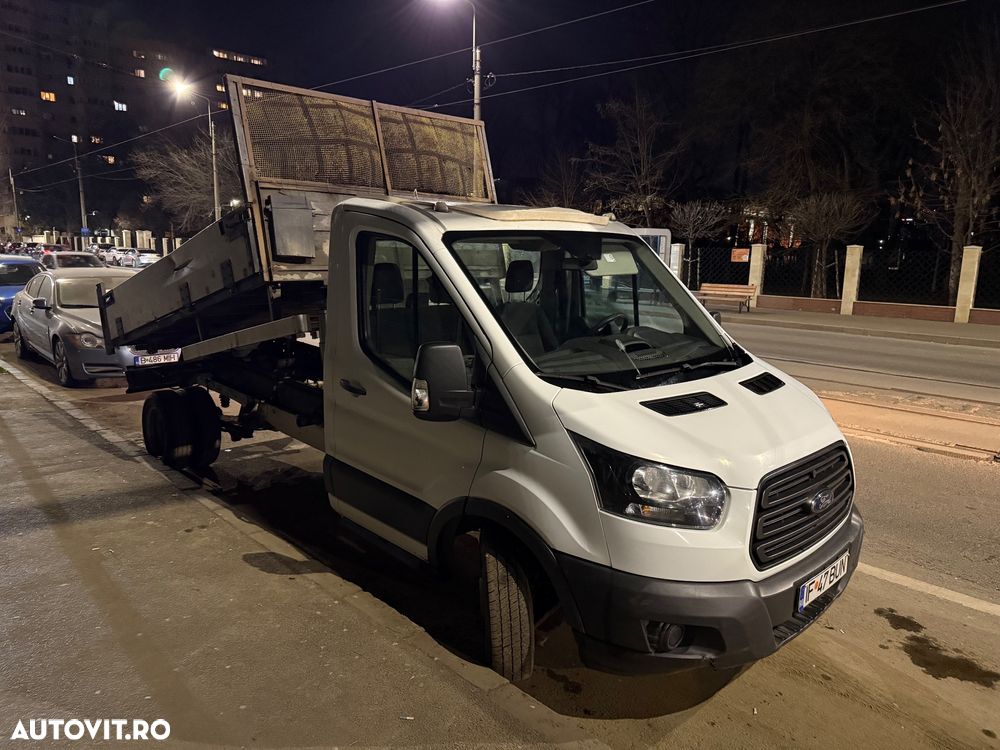 Ford L3 Basculabil Basculare 2019 Punte Dubla Unic Proprietar de noua Km reali Carte service kit distribuție și kit ambreiaj schimbat - 9