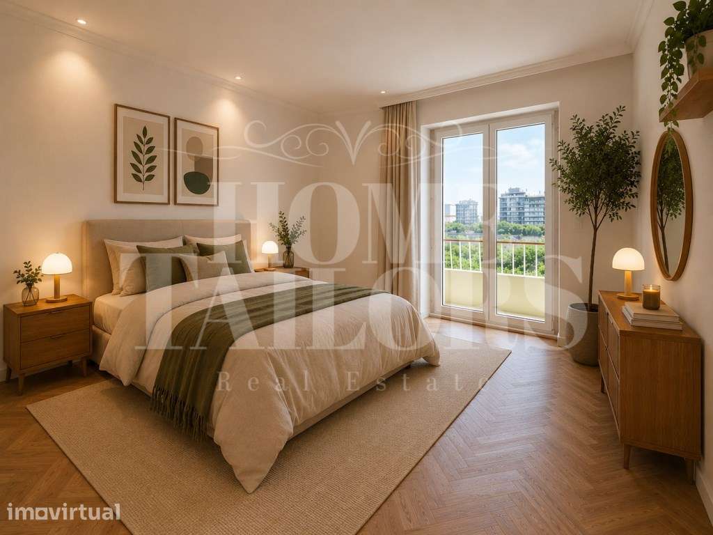 Apartamento T2 nas Amoreiras em piso alto com elevador , excelente ... - Grande imagem: 3/25