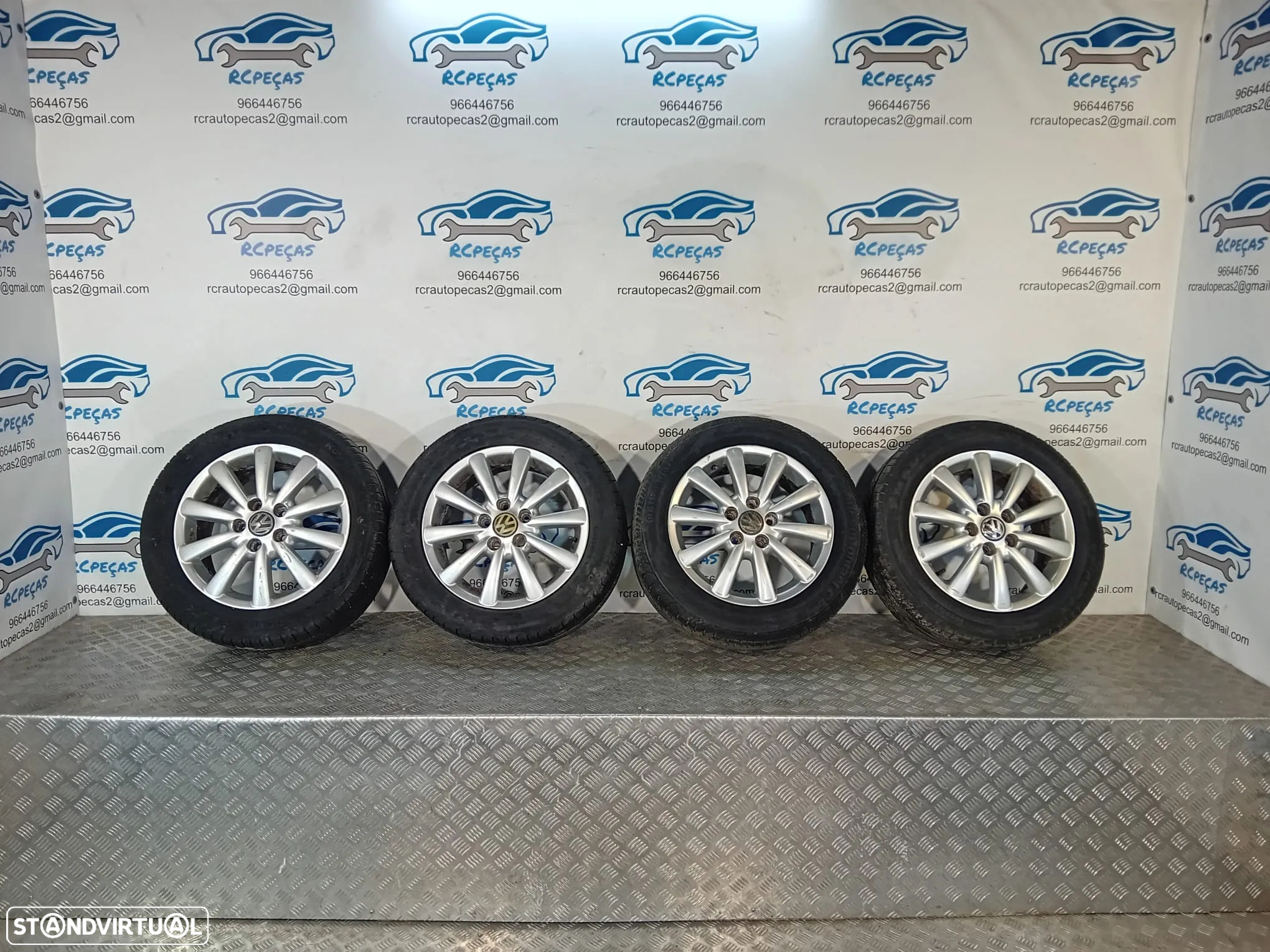 Jantes 17 Originais VW Sharan 7M3601025G 7J 16 ET59 - 2