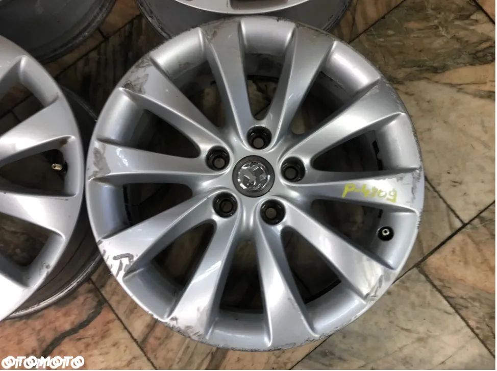 4806. Felgi Aluminiowe Alufelgi R17 5x115 70,3 ET 44 - 4 Szt Komplet- Opel Astra J Zafira - Gwarancja Wysyłka Montaż - 5