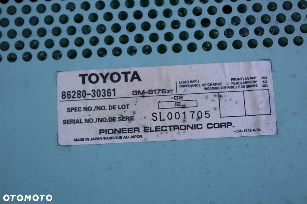 Wzmacniacz Lexus GS MK2 II Aristo 86280-30361 - 2