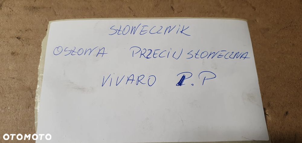 Słonecznik osłona przeciwsłoneczna prawa Opel Vivaro B Trafic III - 8