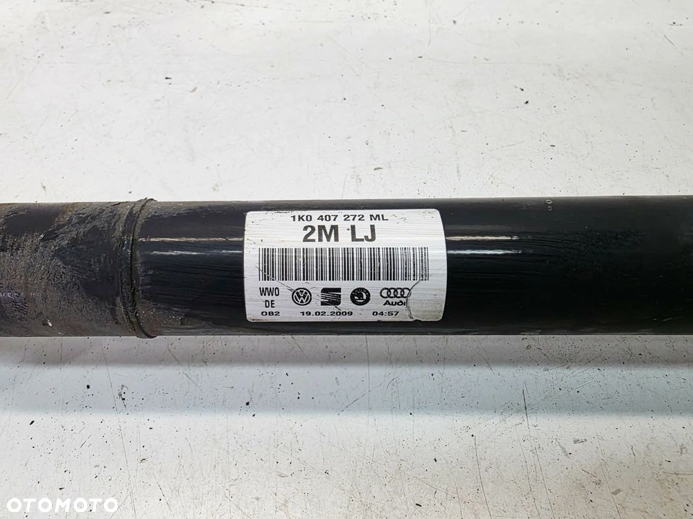 PÓŁOŚ PRAWA DŁUGA AUDI A3 8P VOLKSWAGEN SEAT SKODA 1.4 TFSI 1K0407272ML - 5