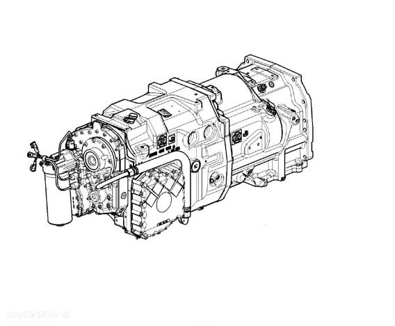 Skrzynia biegów AutoPowr IVT ZF John Deere 6250R - 1