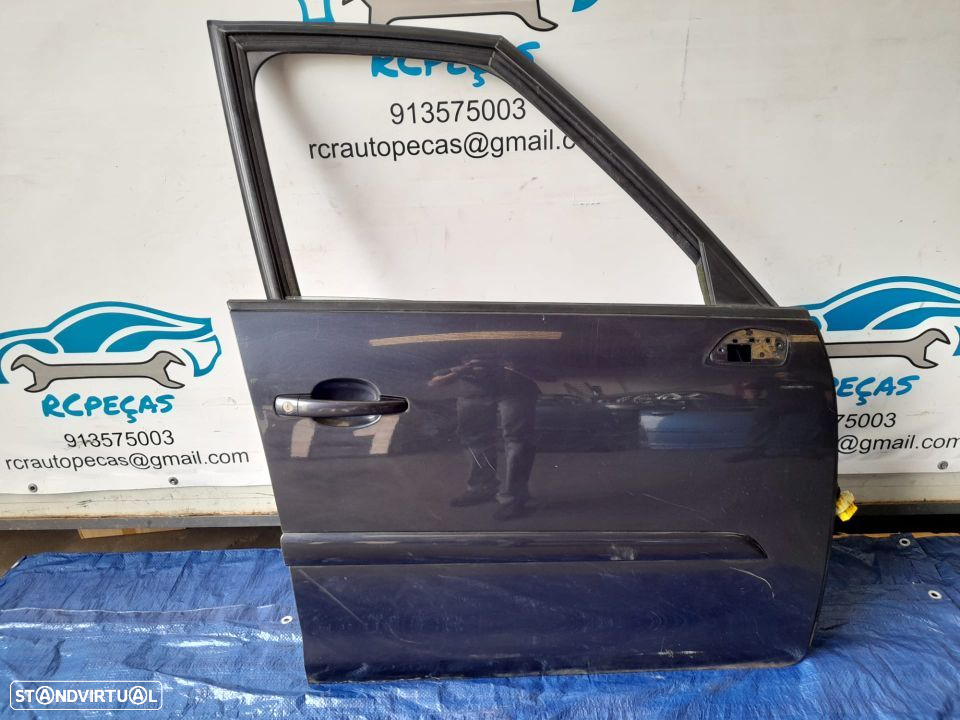 PORTA PORTAS FRENTE FRONTAL DIREITA CITROEN C4 GRAND PICASSO I 1 MK1 UA C4 PICASSO UD 9004Y0 FECHO ELEVADOR MOTOR PUXADOR VIDRO RETROVISOR RETROVISORES - 3