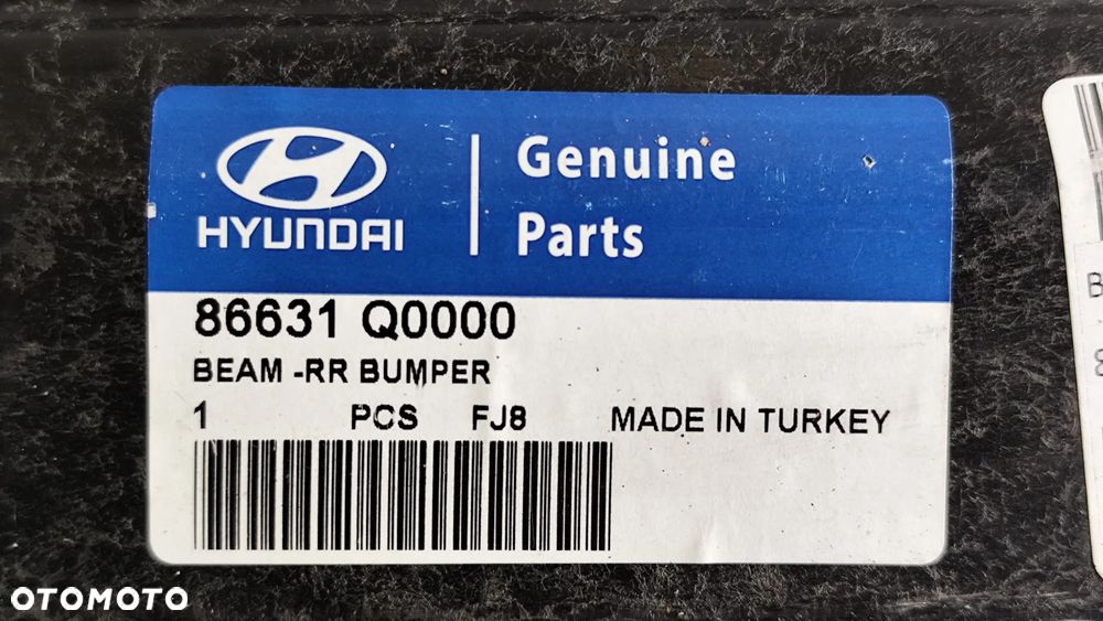 NOWA BELKA ZDERZAKA TYLNEGO TYŁ HYUNDAI I20 III 2020- OE 86631-Q0000 - 3