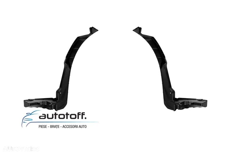 Pachet exterior compatibil GLS X166 Facelift (15-19) 63AMG Black Design - 12