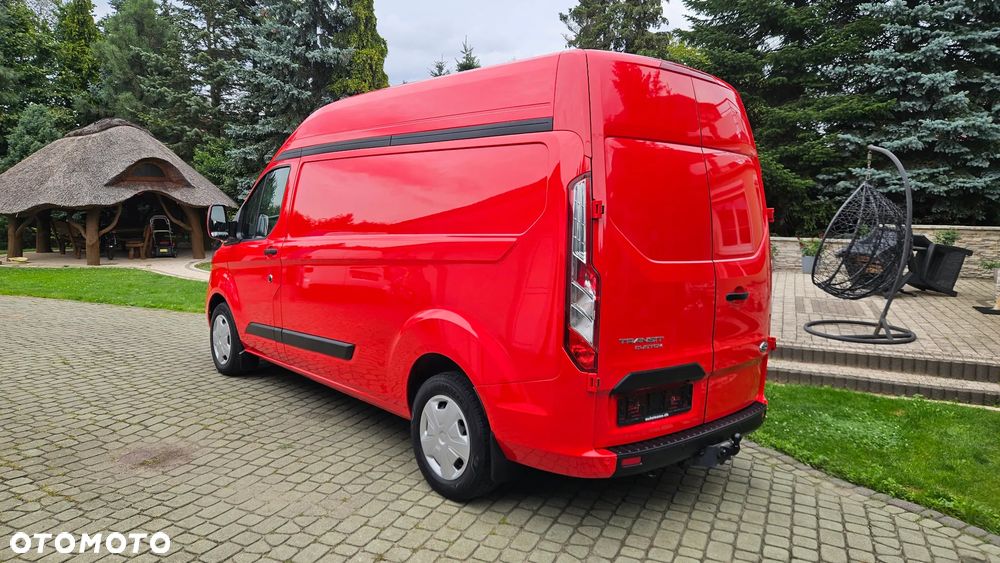 Ford Custom 2,0TDCI L2H2 Automat Nawigacja Duży Wyświetlacz Webasto Led Parktronik Hak Super Stan - 9