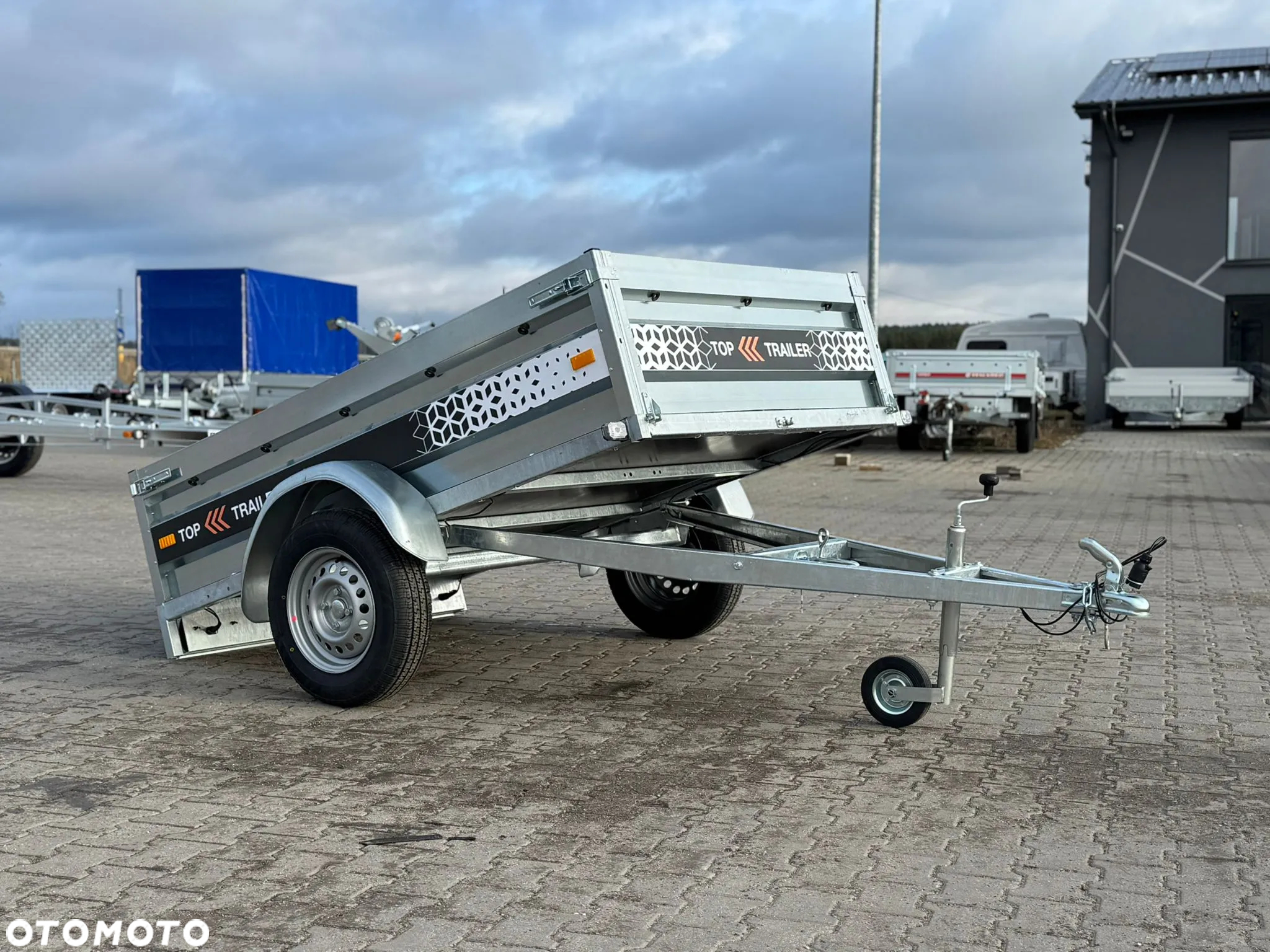 MAZZO DOSTAWA! Przyczepa Top Trailer TT20 MAX 202x131x45cm DMC 750 kg SPAWANA! kat. B, MOCNA! PROMOCJA CENOWA! - 6
