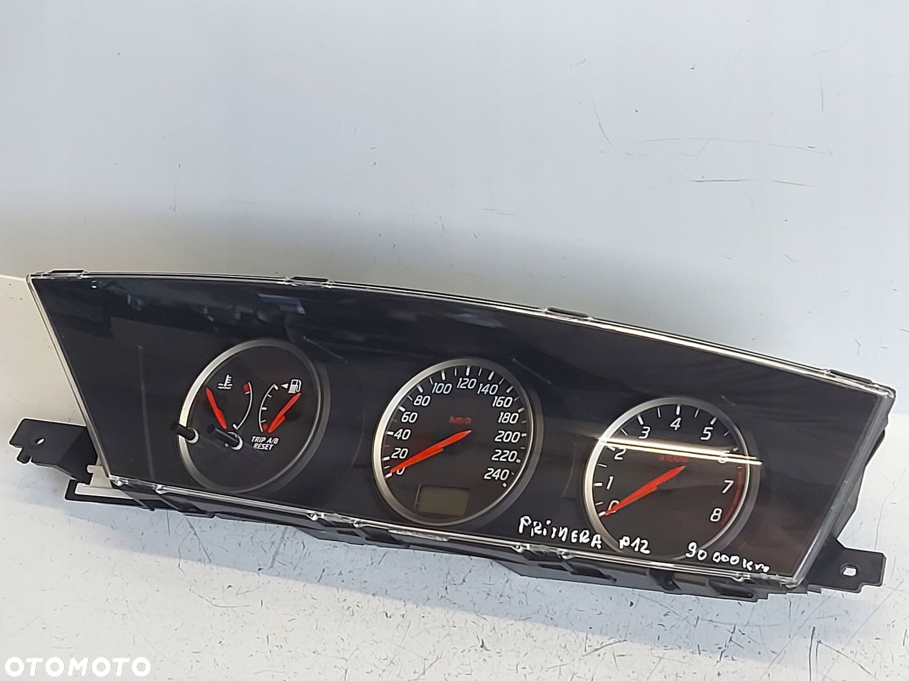 NISSAN PRIMERA P12 1.8B LICZNIK ZEGARY 93TYS.KM - 3