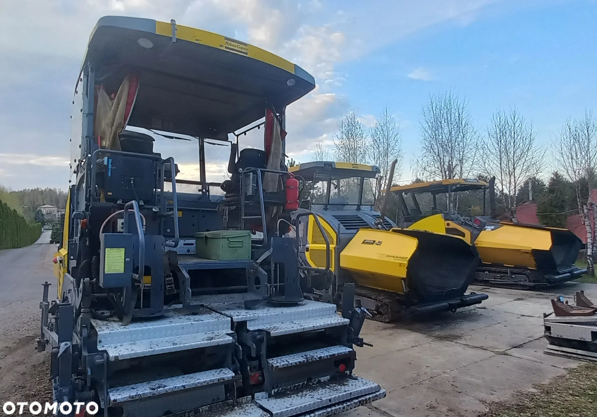 Dynapac Atlas Copco SD2500CS Rozściełacz Asfaltu na gąsienicach 2015rok układarka 2,5-5m Niwelacja, stan bdb - 19