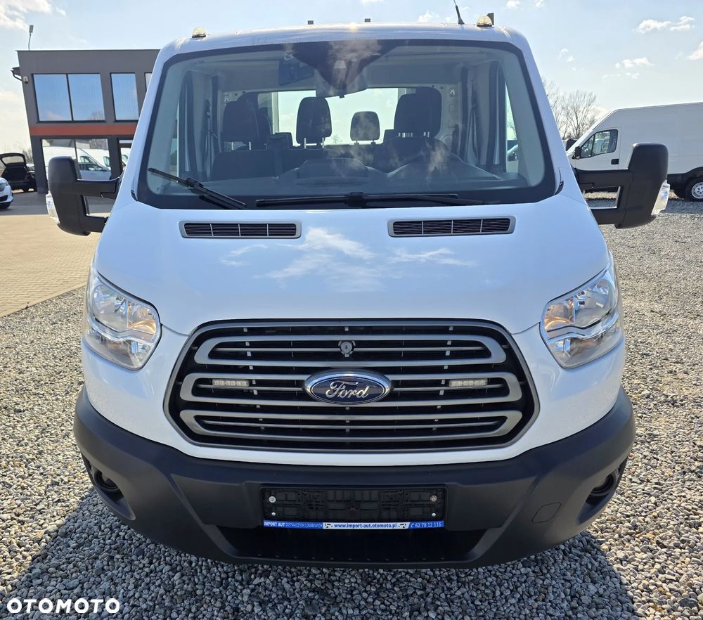 Ford TRANSIT 2,2 TDCI 155 KONNA DOKA BRYGADÓWKA 7 OSOBOWA 3,5M SKRZYNIA KLIMA 113T/KM PRZEBIEGU GWARANCJA BLIŻNIAKI DO 3,5T - 8