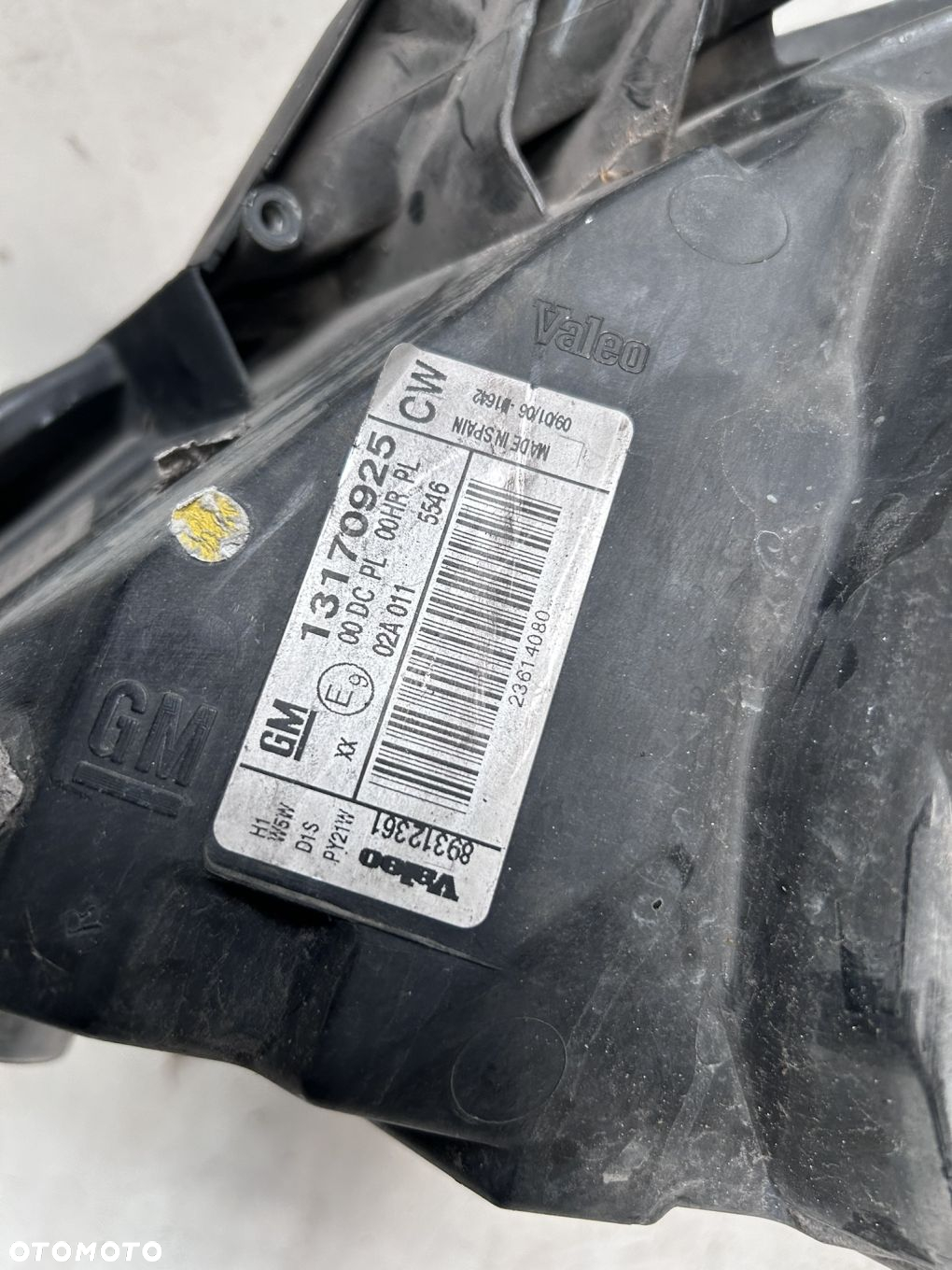 Reflektory Opel Vectra C lift Xenon 13170925 - 9