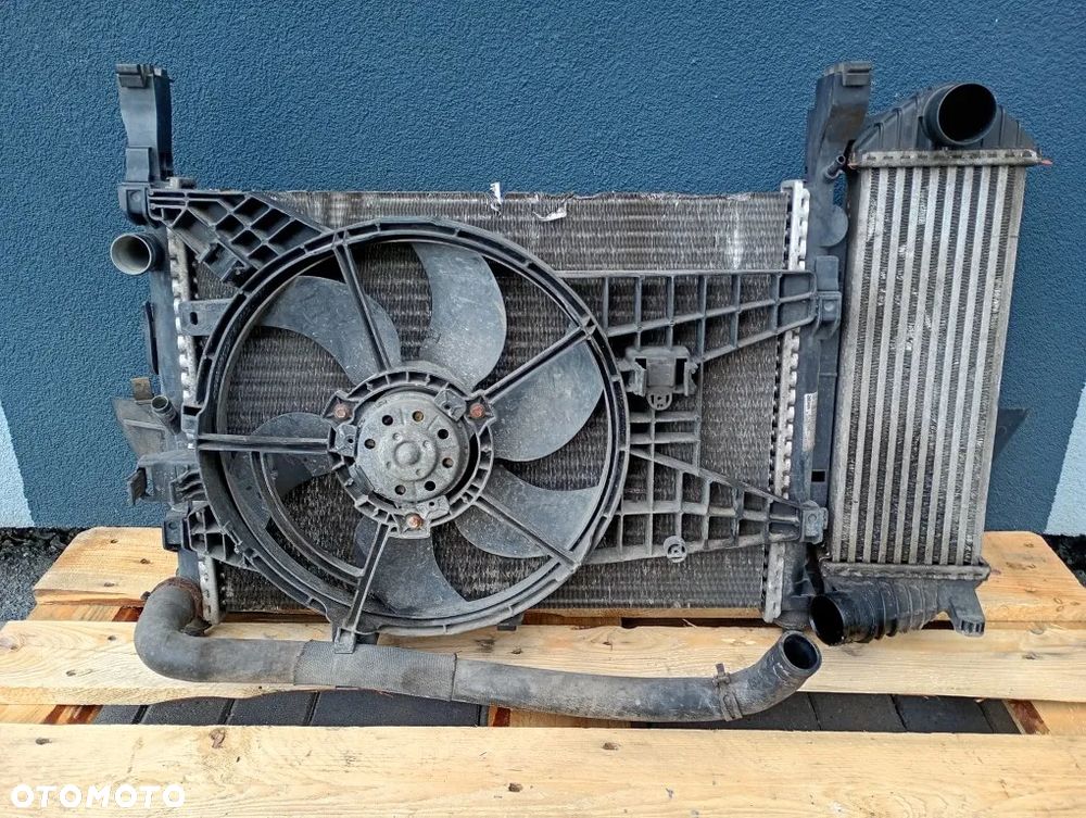 Pas Przedni Wzmocnienie Chłodnica Wentylator Zbiorniczek Renault Kangoo II III 1.5 DCI 2008-2013r