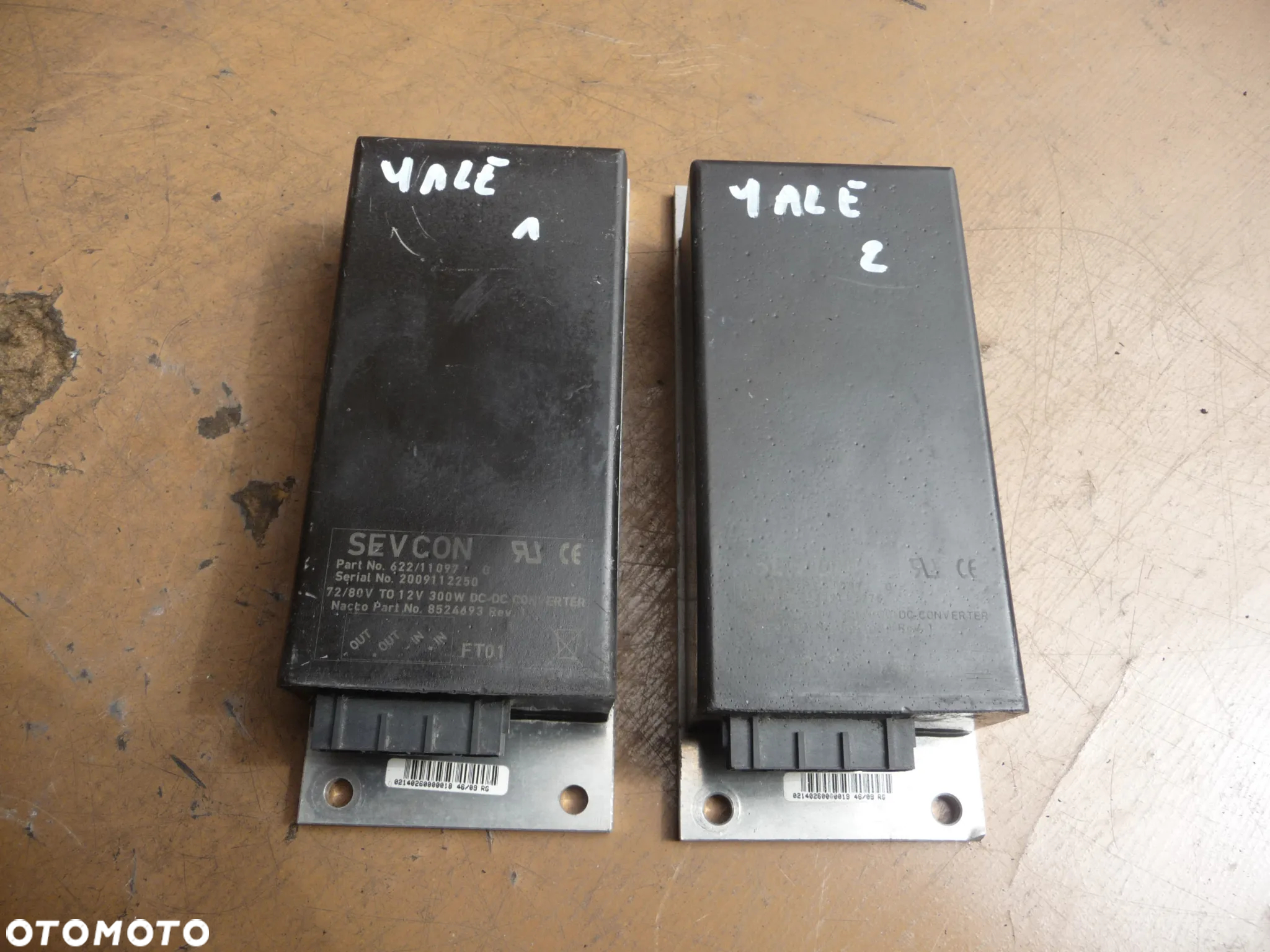 PRZETWORNICA SEVCON 72/80-12V 300W DC DO DC - 7