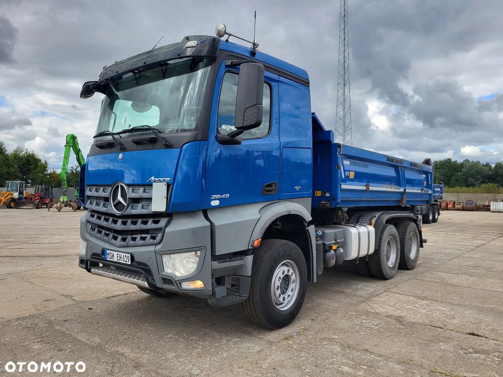 Mercedes-Benz AROCS 2643 6x4 wywrotka Meiller Bordmatic z Niemiec - 10